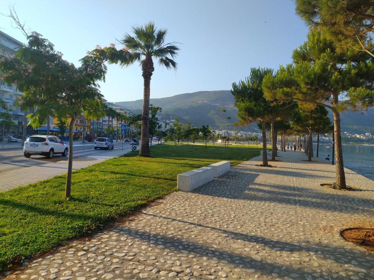 Lungomare Beach Apartments Влёра Экстерьер фото